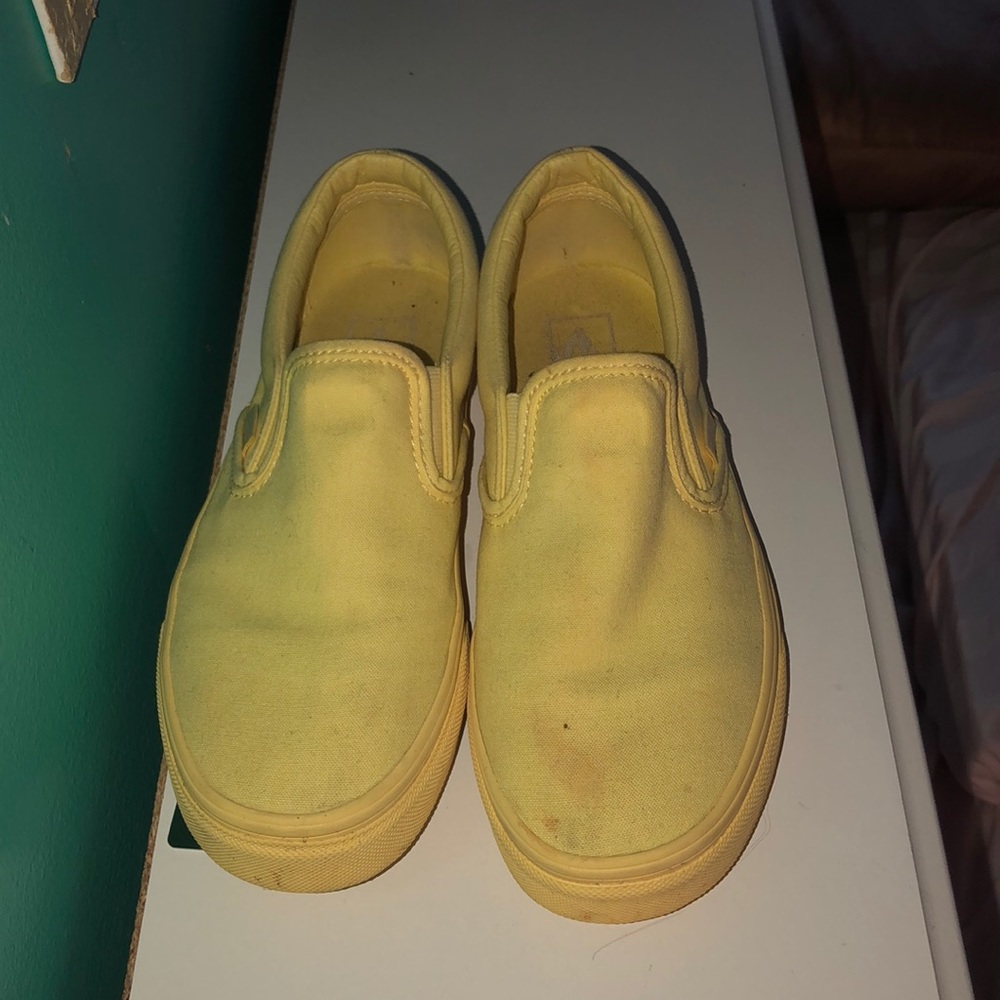 Yellow vans